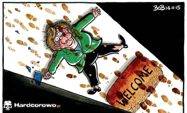 Witanie nielegalnych imigrantów - 1