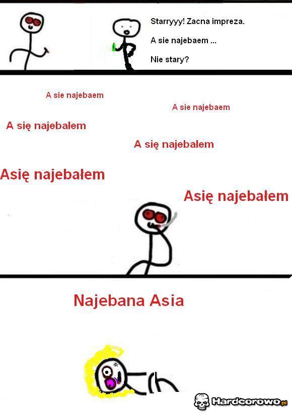 A się najebałem - 1