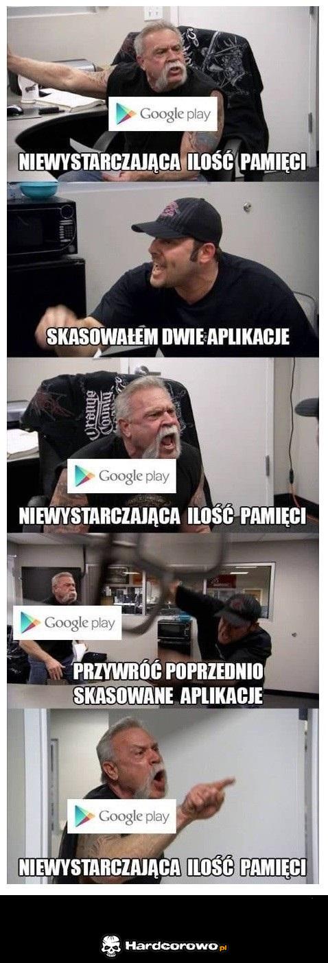 Niewystarczająca ilość pamięci - 1