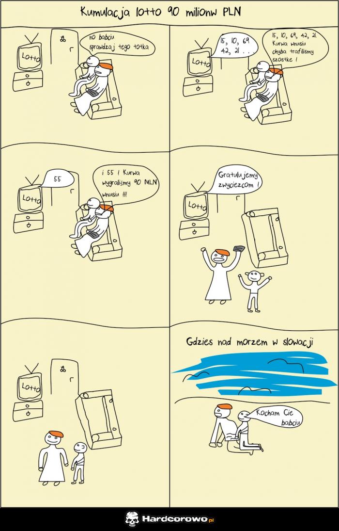 Lotto kumulacja  - 1