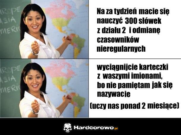 Typowy nauczyciel języków obcych - 1