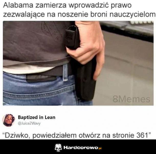Broń i nauczyciele - 1