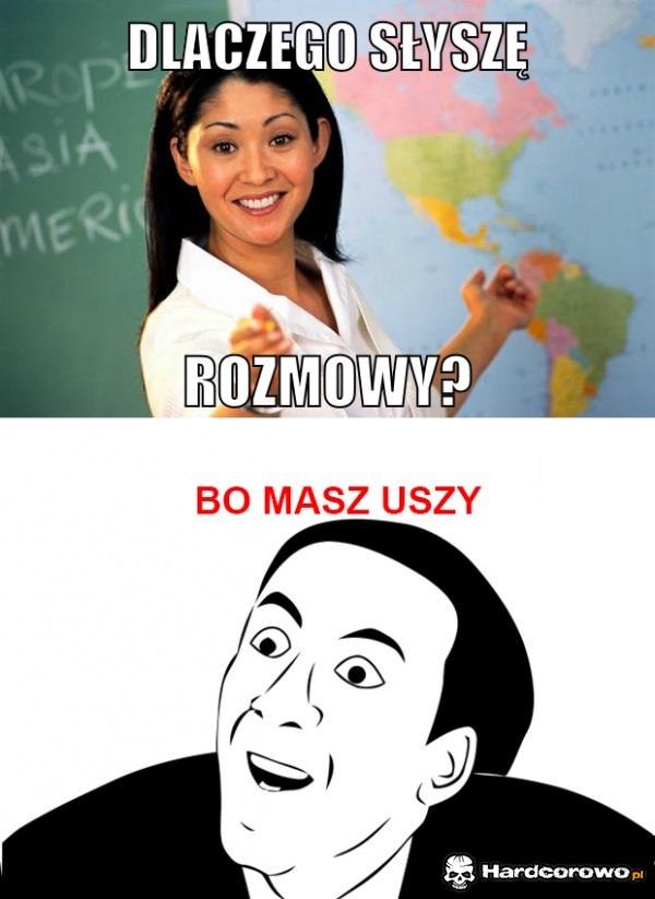 Dlaczego słyszę rozmowy? - 1