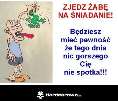 Zjedz żabę na śniadanie - 1
