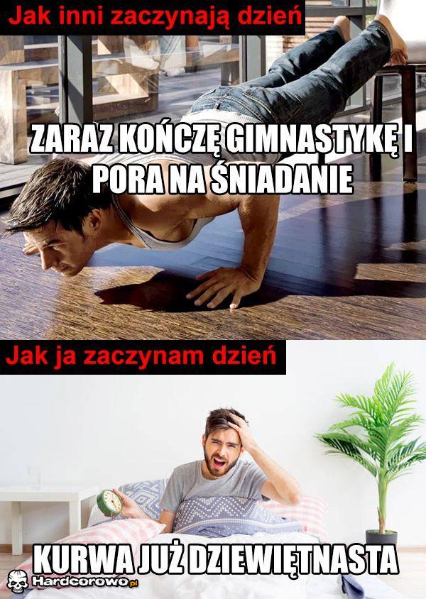 Jak zaczynam dzień - 1