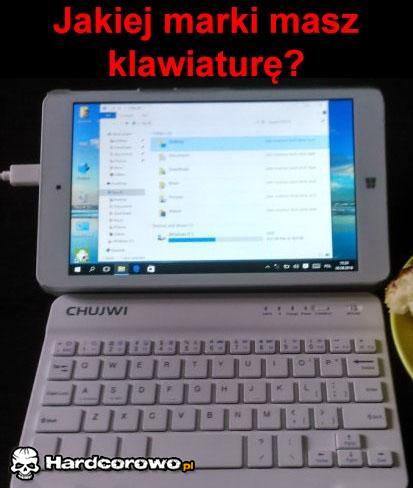 Jakiej marki masz klawiaturę? - 1