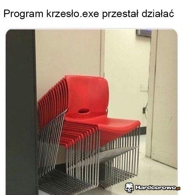 Krzesło się zepsuło - 1