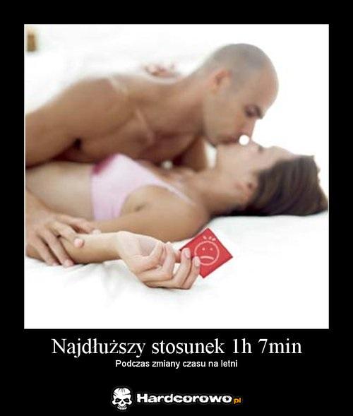 Najdłuższy stosunek - 1