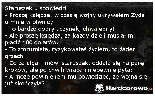 Staruszek u spowiedzi - 1