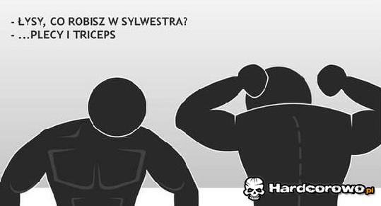 Łysy co robisz w sylwestra? - 1