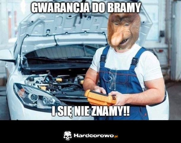 Gwarancja do bramy i się nie znamy - 1