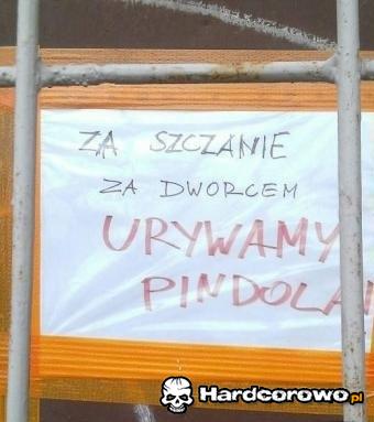 Za szczanie - 1