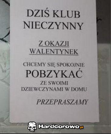 Dziś klub nieczynny - 1
