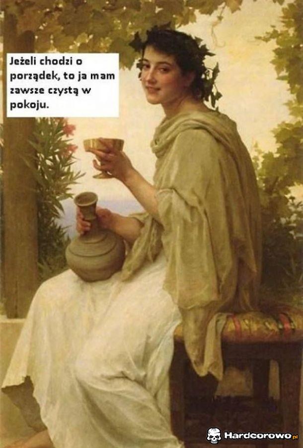 Jeżeli chodzi o porządek - 1