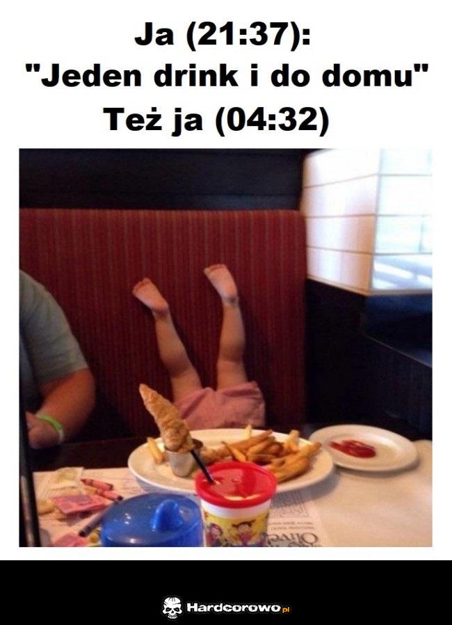 Jeden drink i do domu - 1