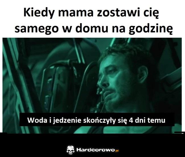 Kiedy mama zostawi cię samego w domu na godzinę - 1