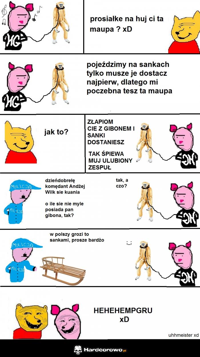 Prosiałke i sanki - 1