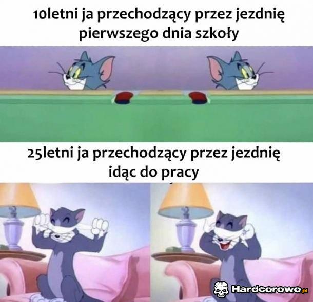 Przechodzenie przez jezdnię - 1