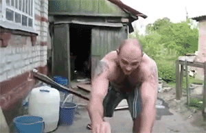 Wbijanie gwoździa - 1