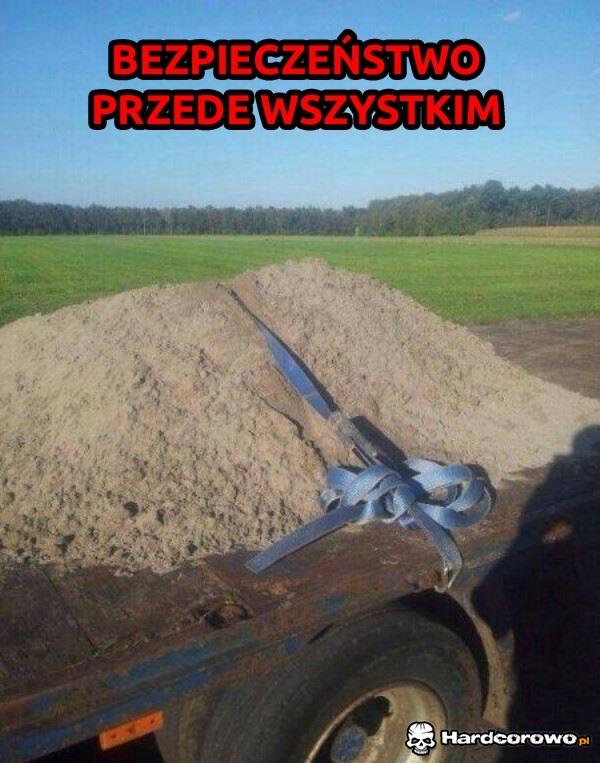 Bezpieczeństwo jest najważniejsze - 1