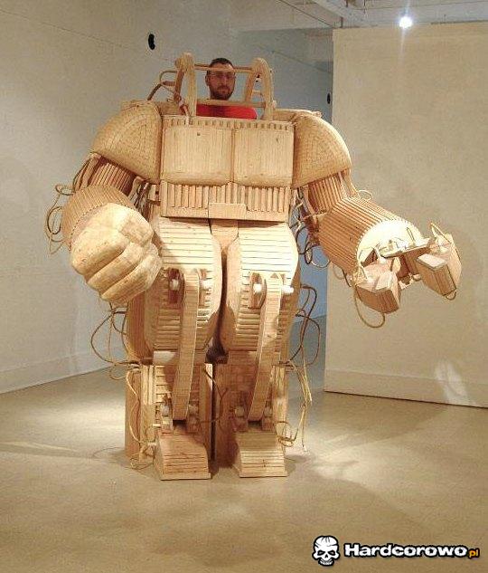 Drewniany transformers  - 1