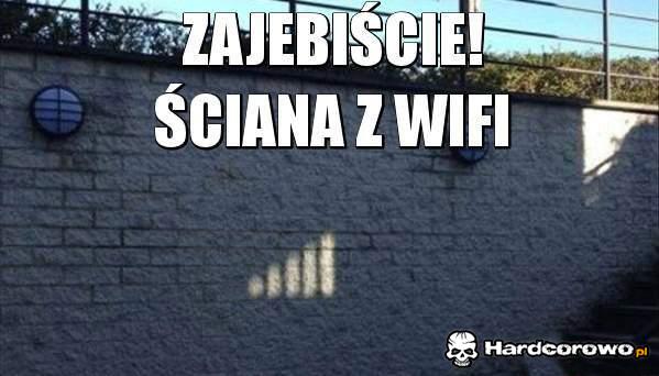 Ściana WiFi  - 1