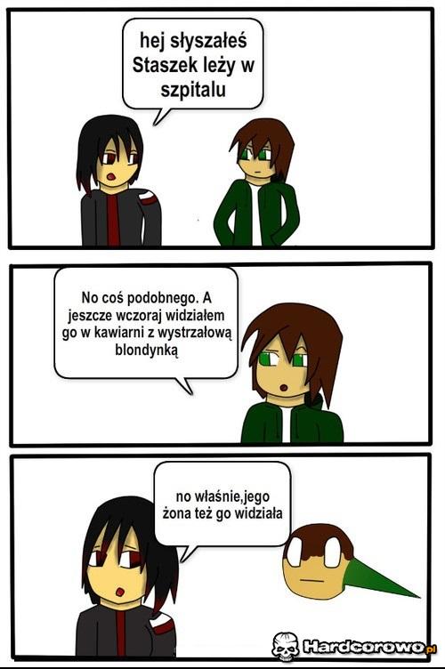 Staszek w szpitalu - 1