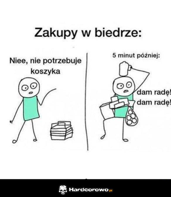 Zakupy w Biedrze - 1