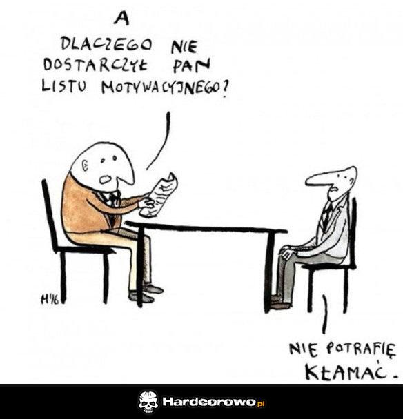 O liście motywacyjnym - 1