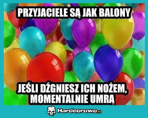 Przyjaciele są jak balony - 1