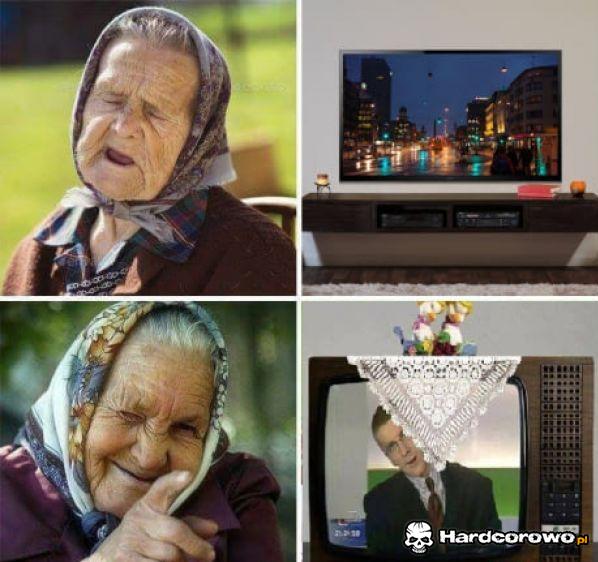Telewizor u babci - 1