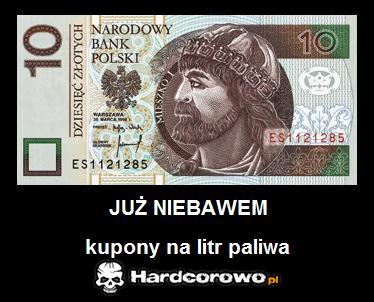 Kupon na paliwo - 1