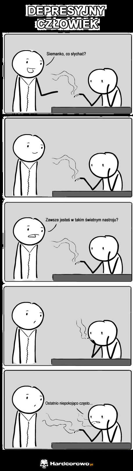 Depresyjny człowiek - 1