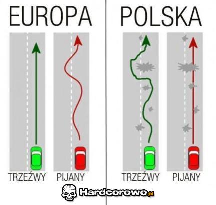 Różnica między Polską a Europą - 1