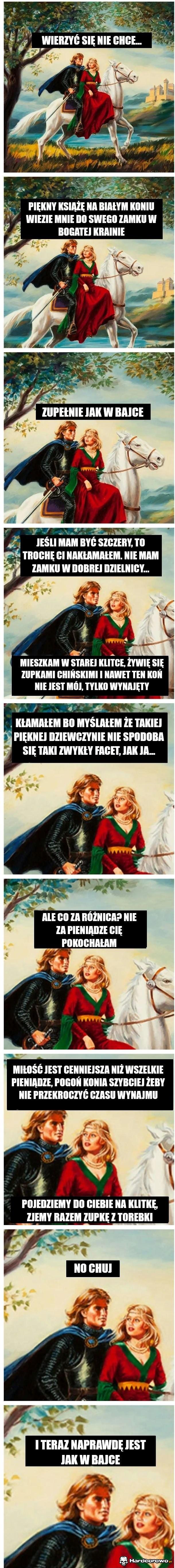 Koń na białym rycerzu - 1