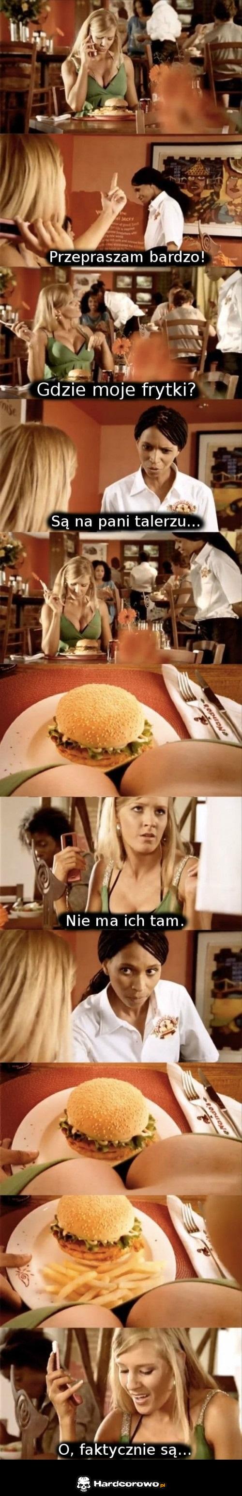 Gdzie są frytki? - 1