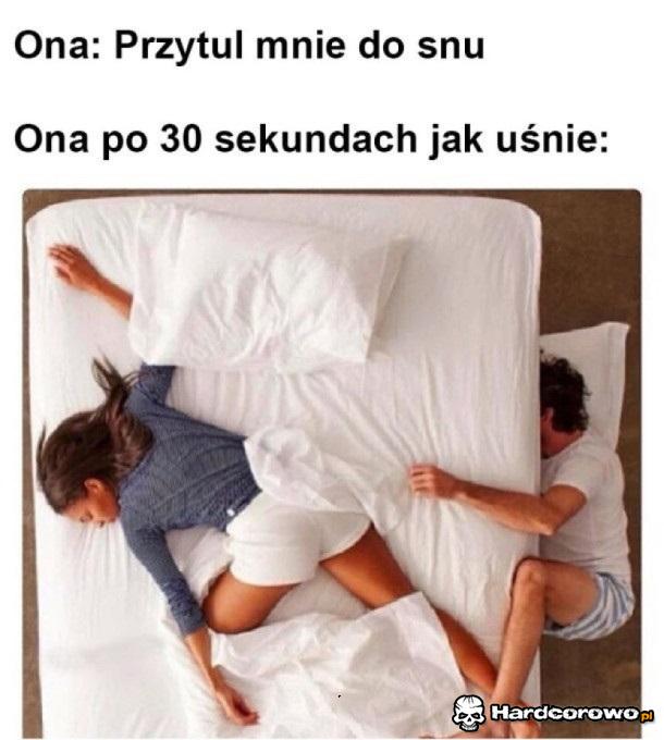 Spanie z laską - 1