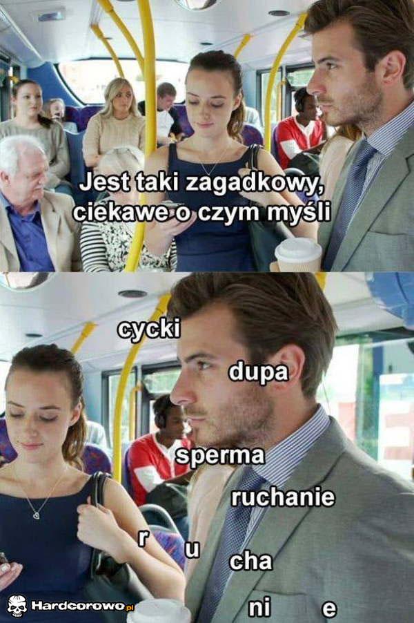 Ciekawe o czym myśli - 1