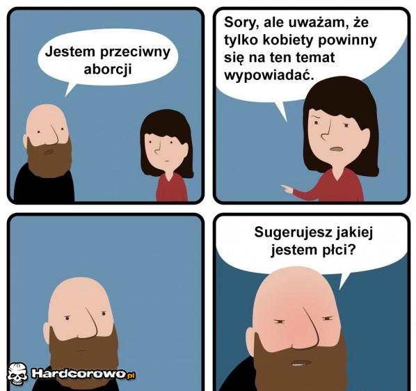 Przeciwny aborcji - 1