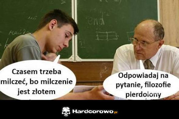 Milczenie jest złotem - 1