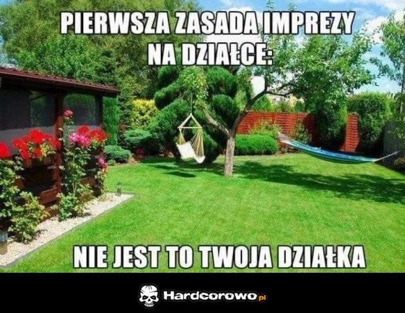 Zasady imprezy - 1