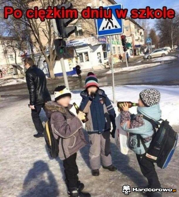 Ciężki dzień szkolny - 1
