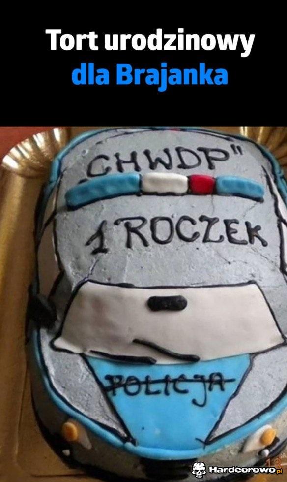 Torcik urodzinowy - 1