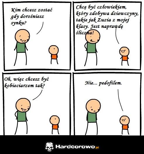 Kim chcesz zostać jak dorośniesz synku? - 1