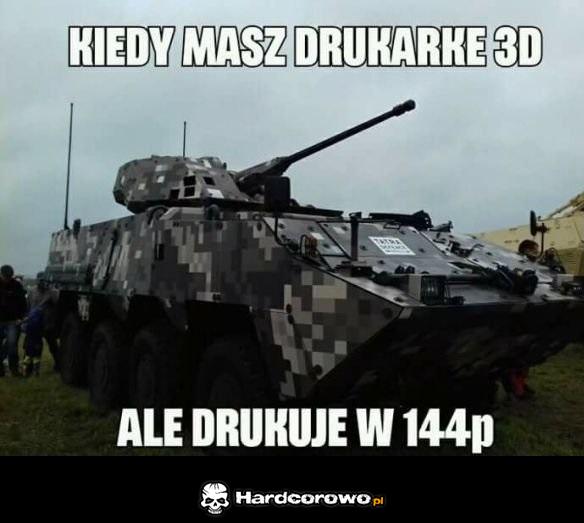 Drukarka drukuje w 144p - 1