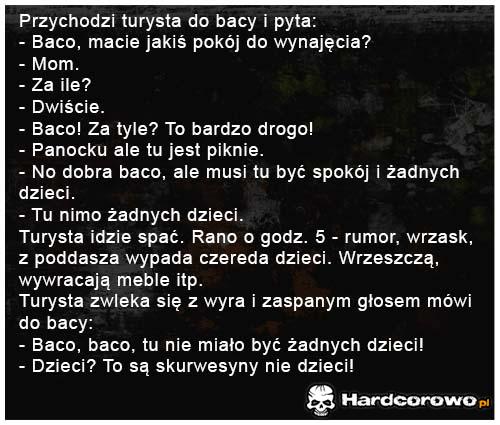 Przychodzi turysta do bacy - 1