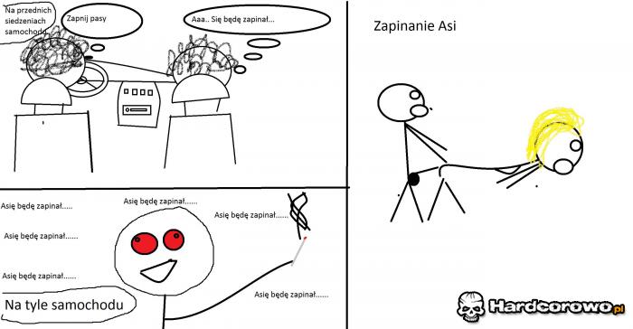 Asię będę zapinał - 1