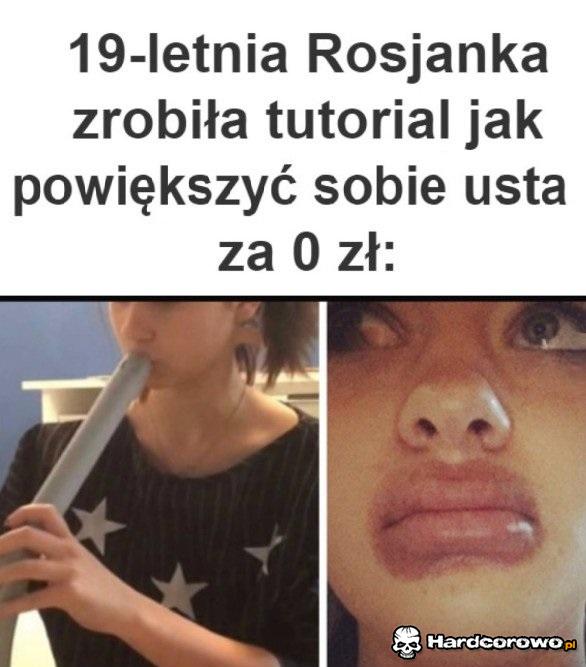 Powiększanie ust - 1