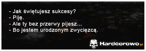 Jak świętujesz sukcesy? - 1