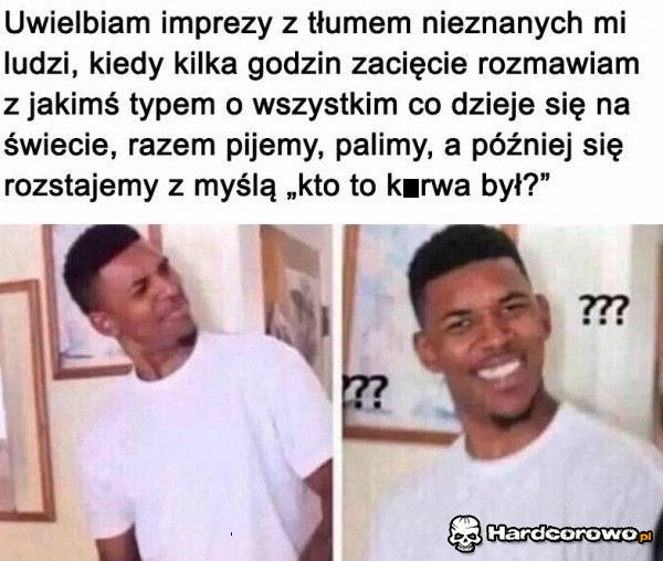 Spontaniczne rozmowy na imprezach - 1